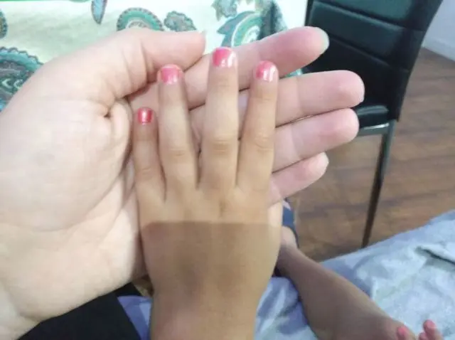 uñas pintadas