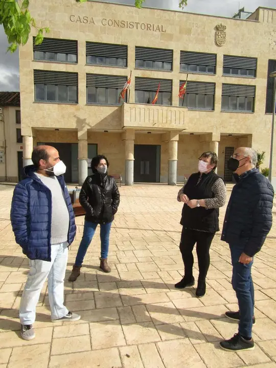 Visita Ayto. Pajares de la Lampreana