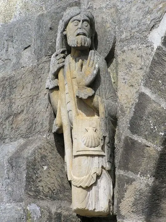 Imagen Santiago Peregrino de Santa Marta de Tera. JI Martín Benito