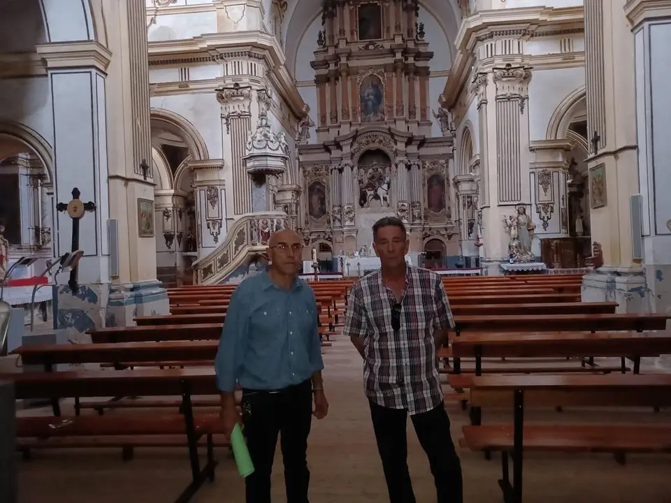01 PSOE-Diputación de Zamora. Visita Iglesia de San Martín en Molacillos 01-06-2022