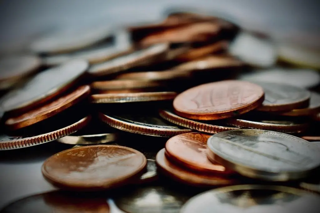 Foto de archivo monedas