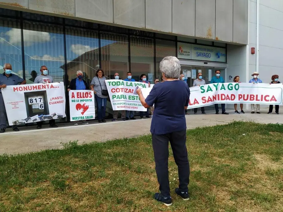 39 protesta de la Plataforma en Defensa de la Sanidad Pública de Sayago