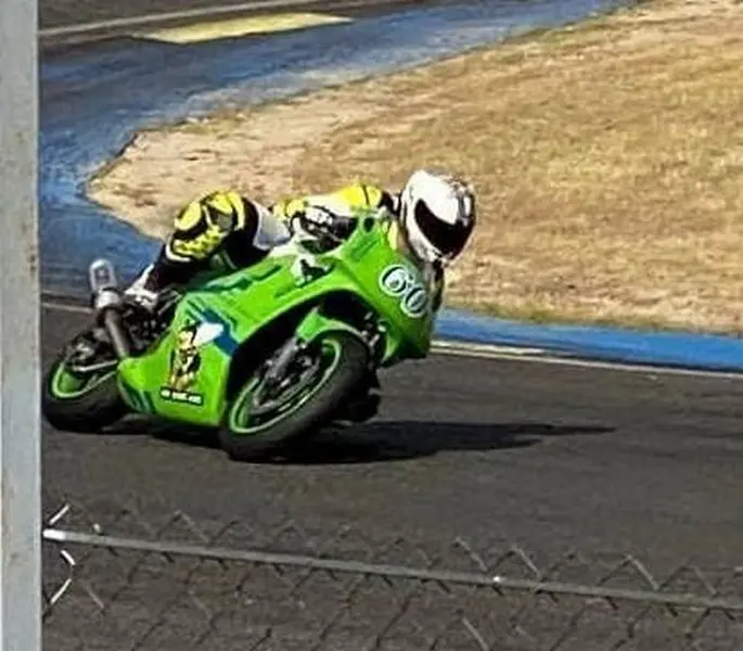 Omar Cadenas en carrera