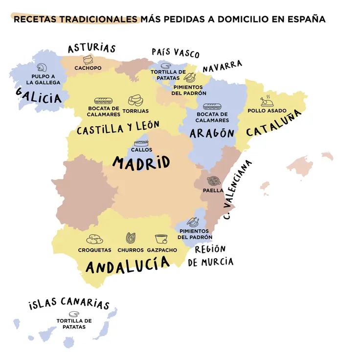 Mapa Barómetro GastroEspaña