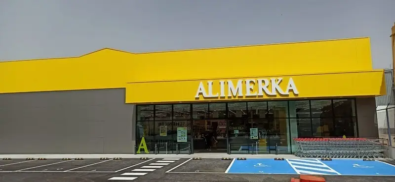 Nuevo supermercado de Alimerka en la calle Villalpando