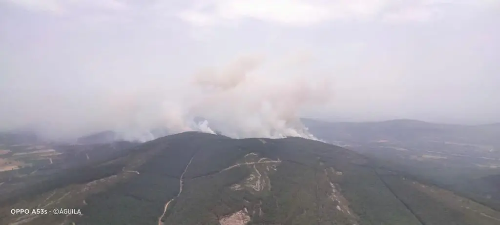 Incendio imagen de archivo