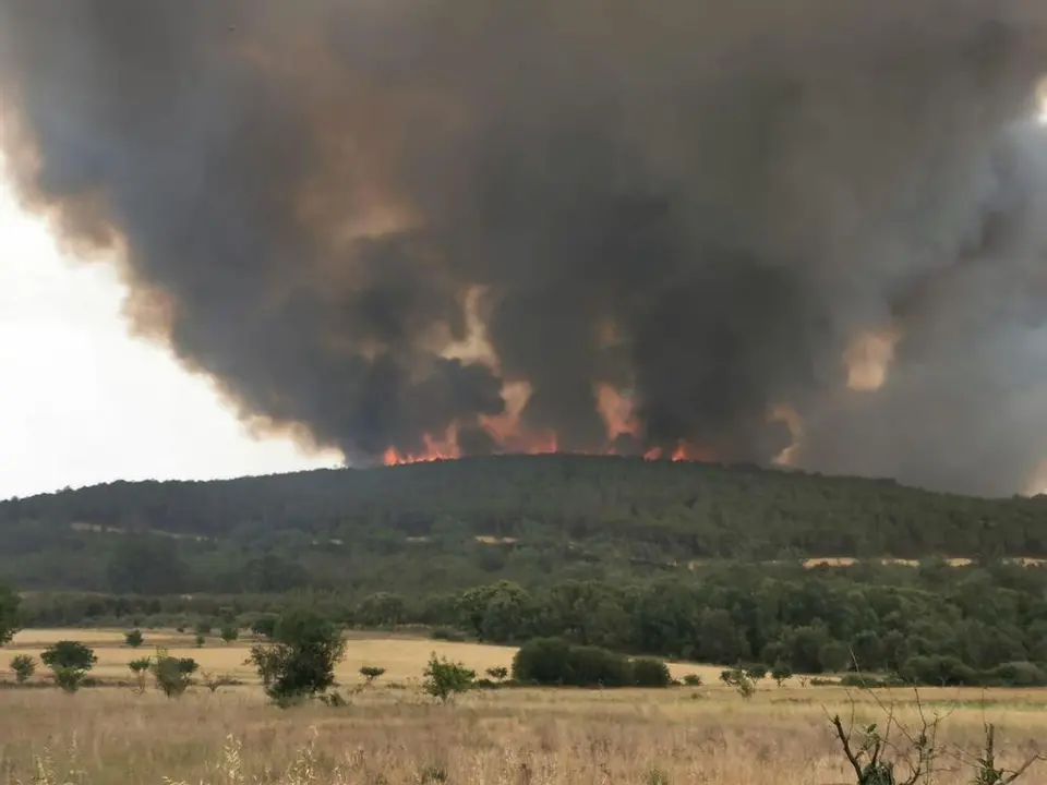 Incendio Sierra de la Culebra
