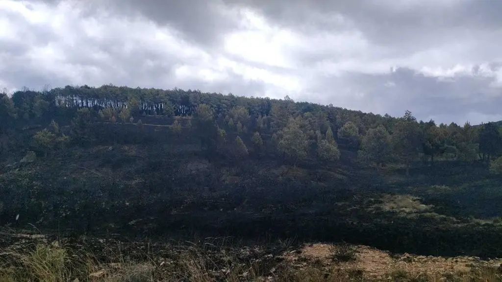 Incendio imagen de archivo