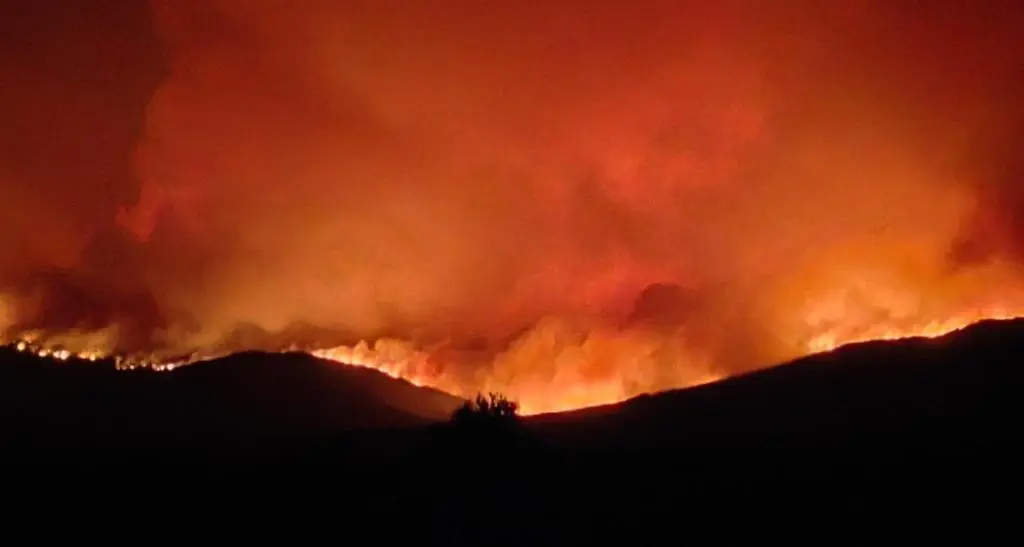 Incendio Sierra de la Culebra