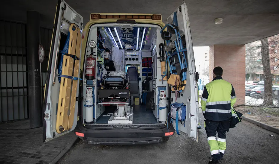 Fotografía de archivo Emergencias 112