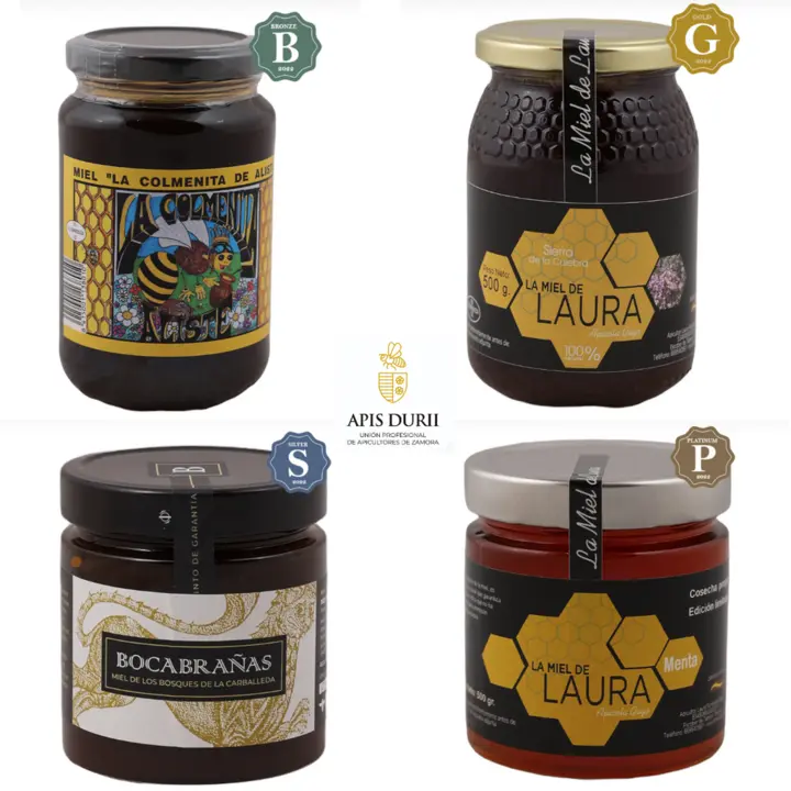 Mieles zamoranas premiadas en el London Honey Awards
