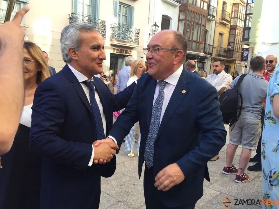 El presidente de la Cámara de Comercio de Zamora, Enrique Oliveira