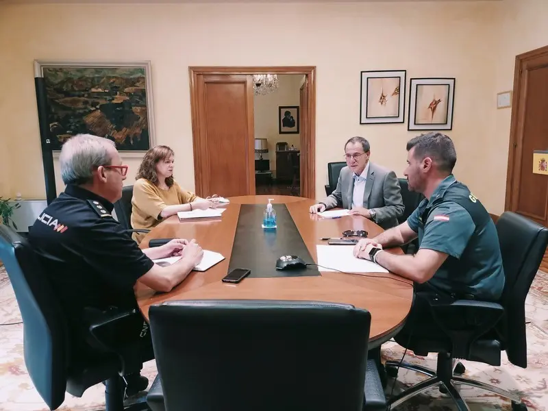 Reunión presidida por el subdelegado del Gobierno