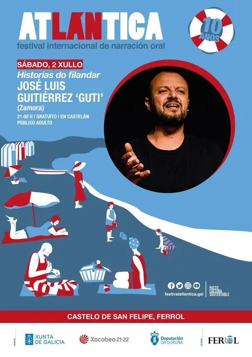 El contador zamorano Guti vuelve al Festival Atlética, el encuentro de narración oral más importante de la lusofonía