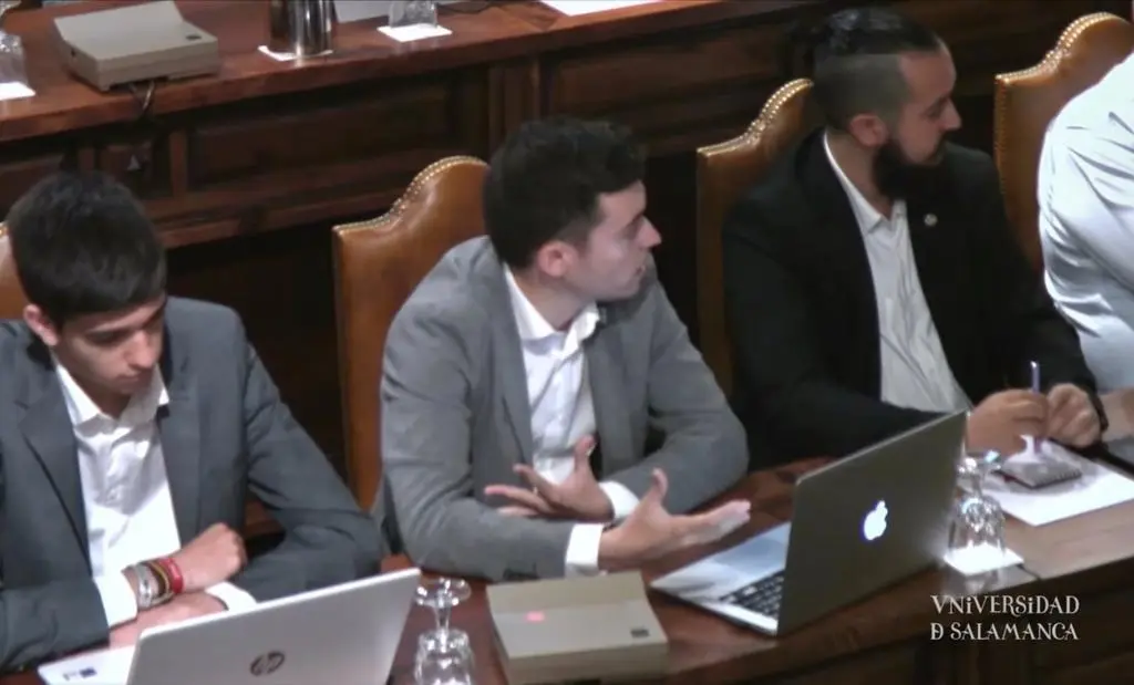 Emilio Ferrero en Consejo Gobierno de la Universidad de Salamanca 30-06-2022