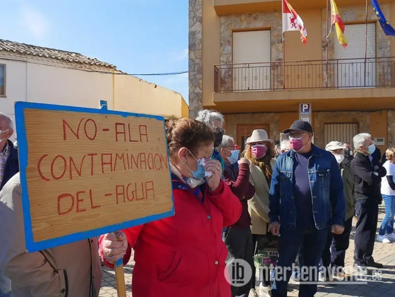 Protesta contra las macrogranjas. Imagen archivo/Interbenavente