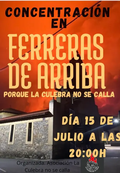 Concentración en Ferreras de Arriba