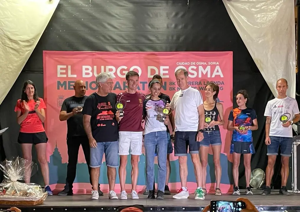 Verónica Sánchez y Alberto Marcos se alzan con la victoria en Villoruela