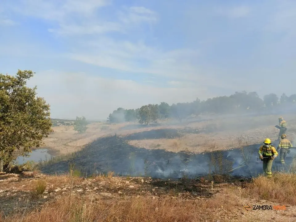 Incendio en Mogátar_3. Fotografía: CEDIDA