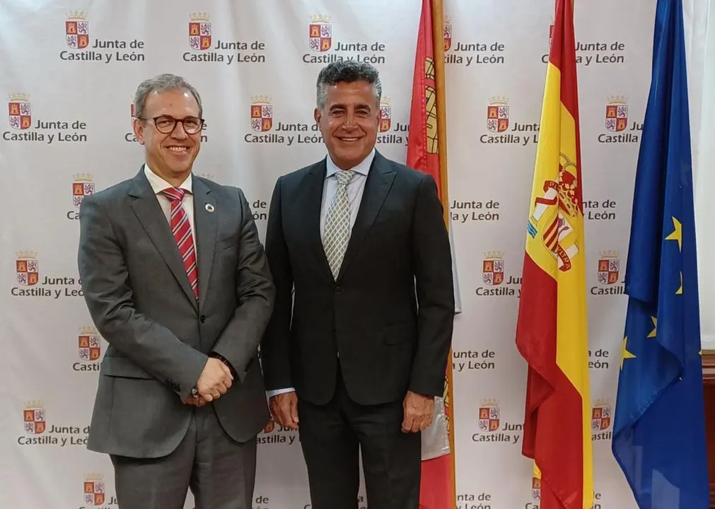 El consejero de Industria, Comercio y Empleo de la Junta de Castilla y León, Mariano Veganzones