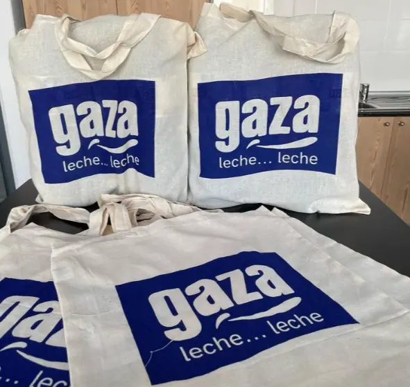 Bolsas reutilizables Gaza