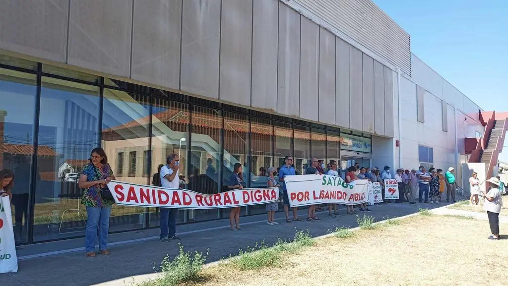 Protesta Sayago
