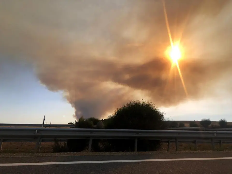 Incendio en Vegalatrave