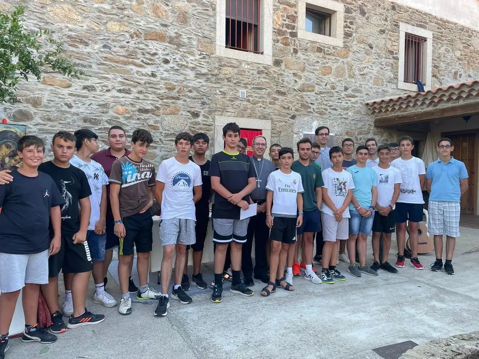 Jóvenes en el primer campamento vocacional organizado por la Diócesis de Zamora