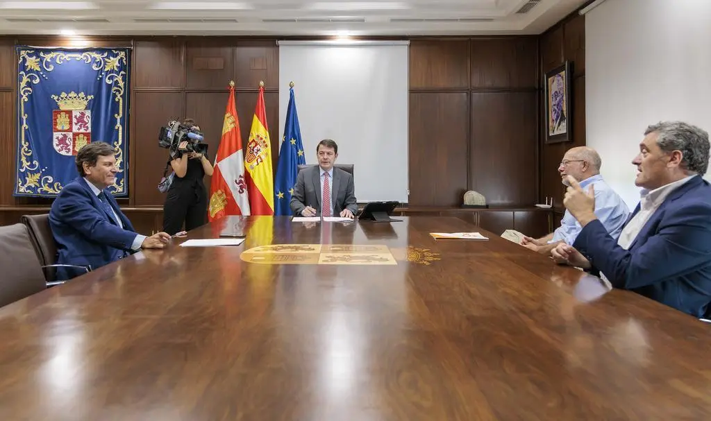 Reunión Igea con la Junta