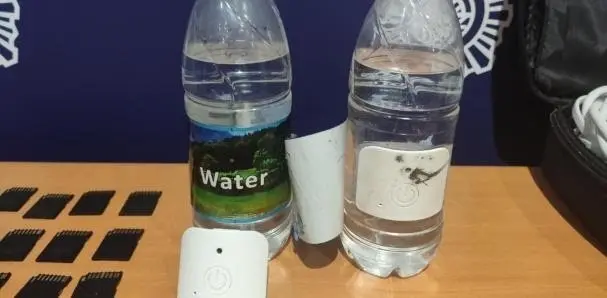 Botellas Policía Nacional