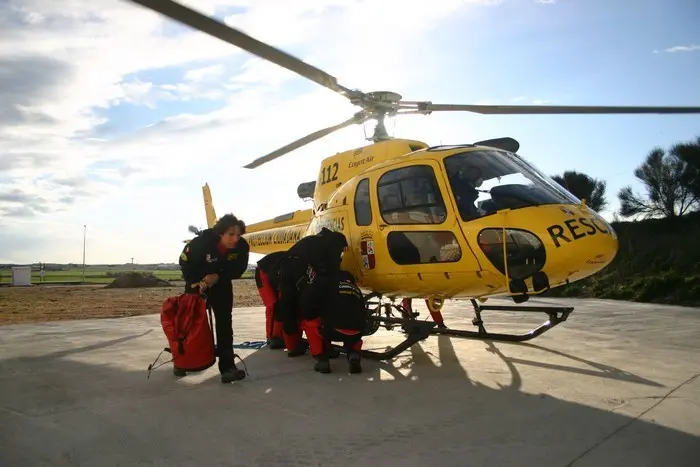 Grupo de Rescate y Salvamento de Protección Civil. Fotografía: 112