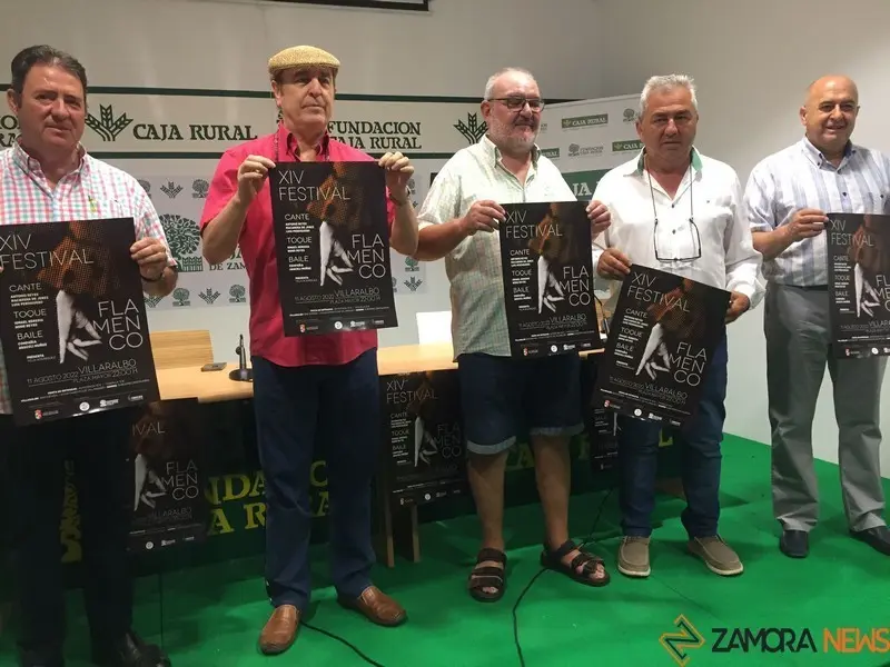 Presentación del festival de Villaralbo en la Fundación Caja Rural