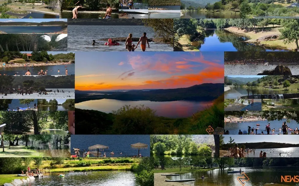 collage sitios donde bañarse en verano zamora 2022
