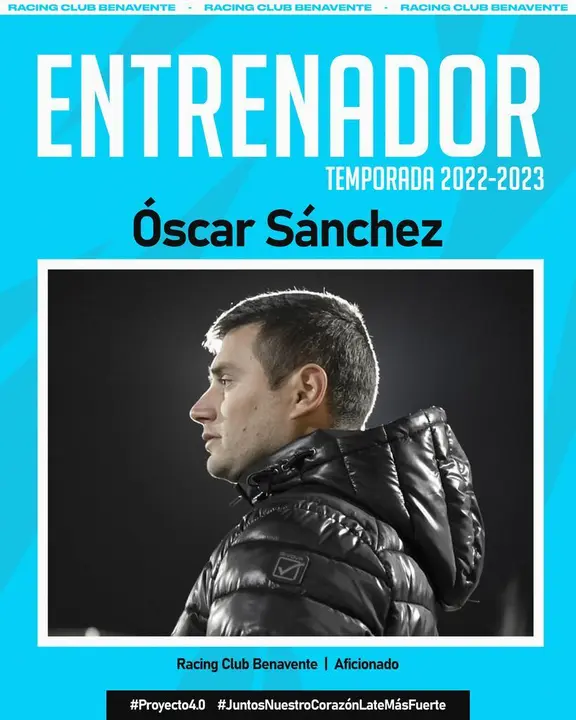 NUEVO ENTRENADOR RACING CÑUB BENAVENTE