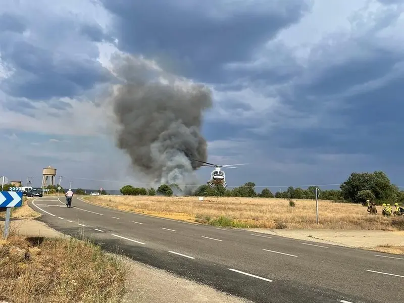 Imagen de archivo de un incendio. Foto infocyl.es