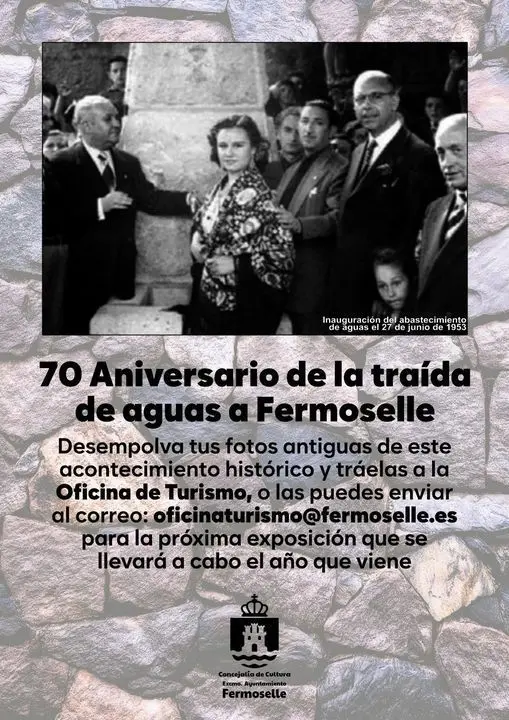 Exposición Ayuntamiento de Fermoselle traída de aguas del Tormes