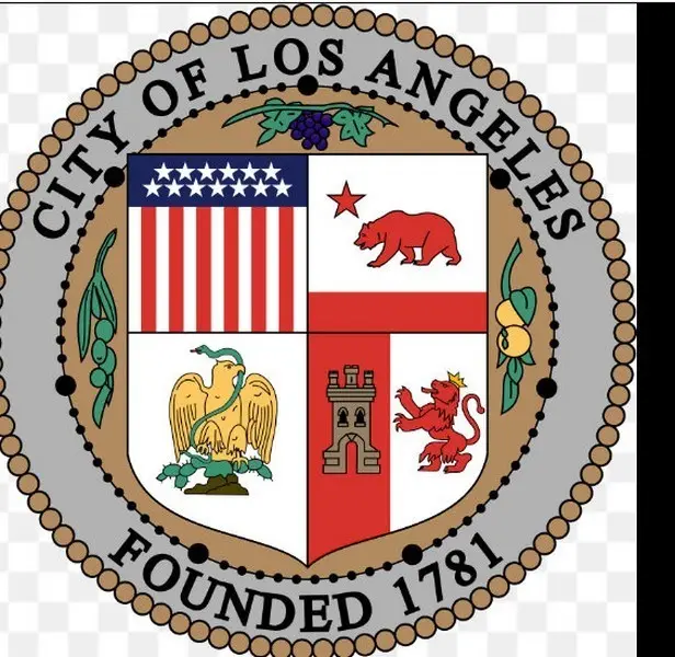 Escudo de Los Ángeles. Foto Wikipedia