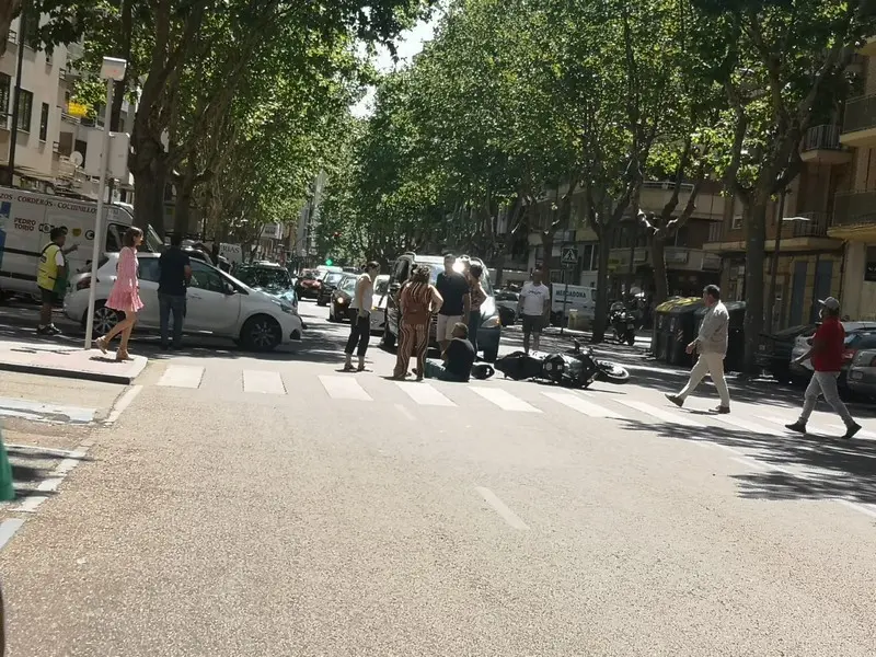 Accidente en Tres Cruces