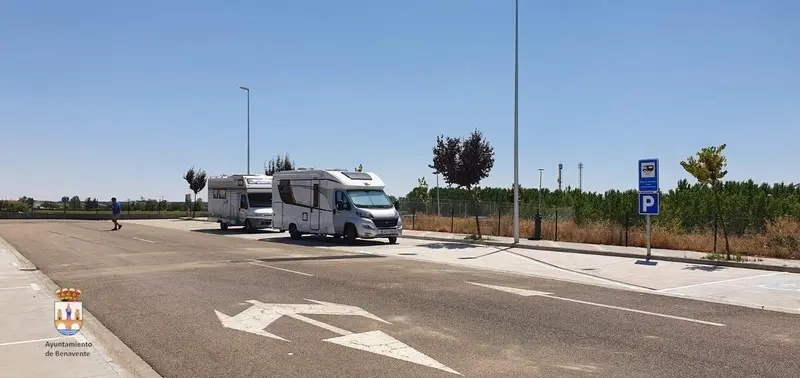Parking de autocaravanas en Benavente