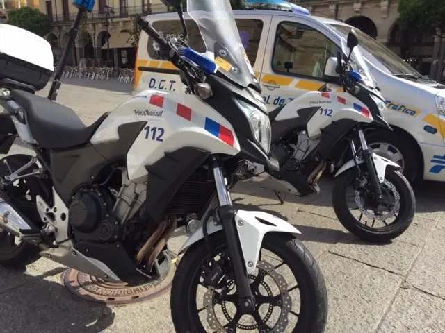 Motos de la Policía Municipal de Zamora