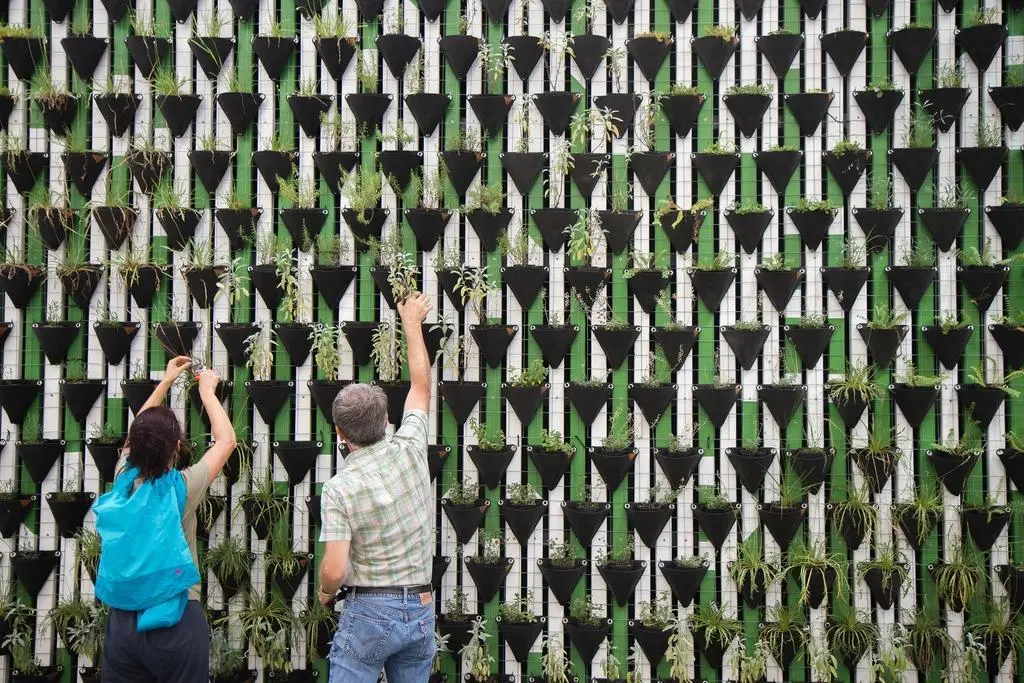 Jardín vertical