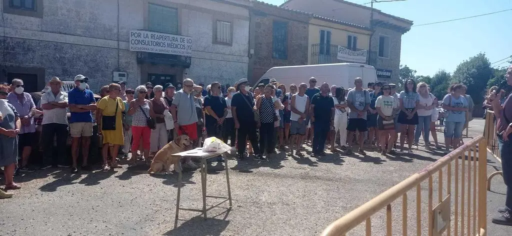 Protesta ZBS Tábara