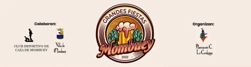 Portada de las fiestas de Mombuey