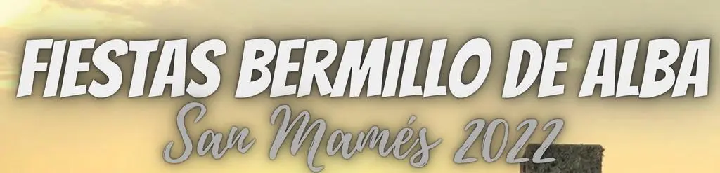 Portada de las fiestas de Bermillo de Alba