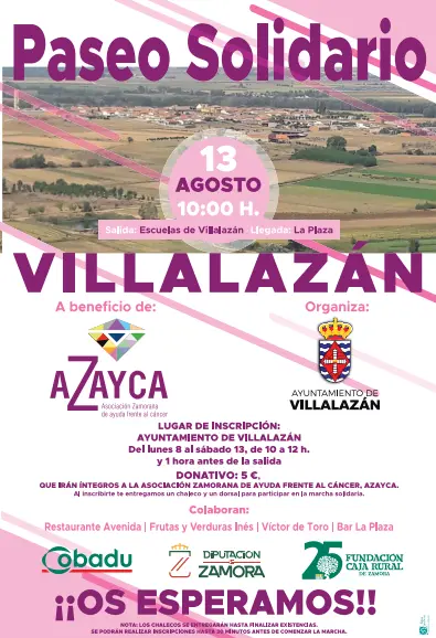 Rutas solidarias Villalazán
