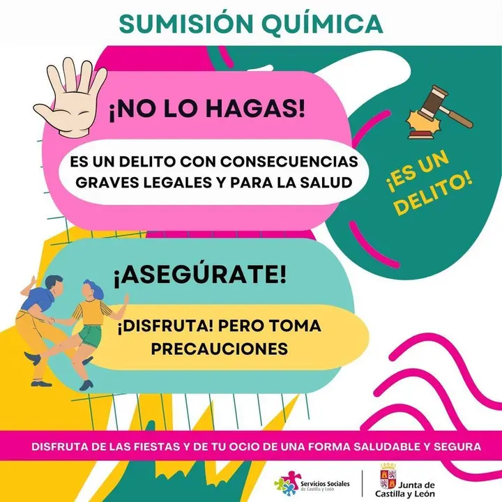 Campaña Jcyl sumisión quimica