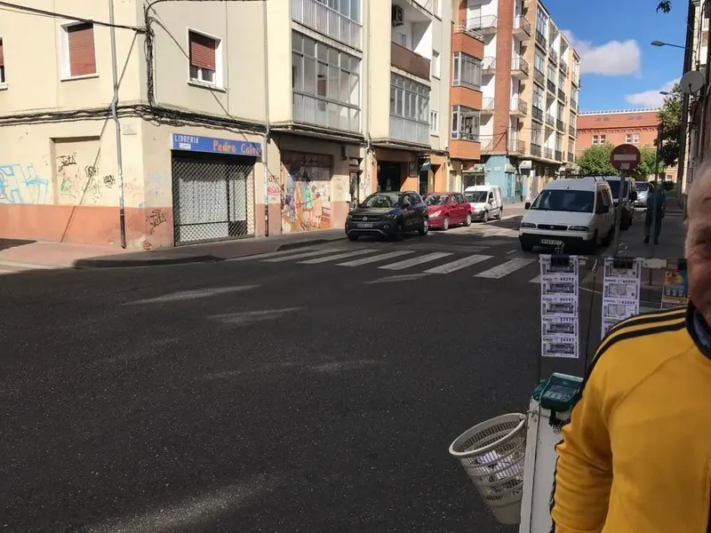 Trapa cerrada de la Librería Calvo