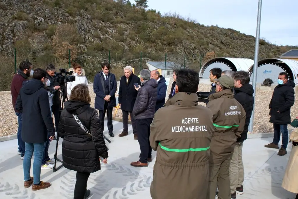 Consejero de Medio Ambiente y delegada en Alcañices (archivo)