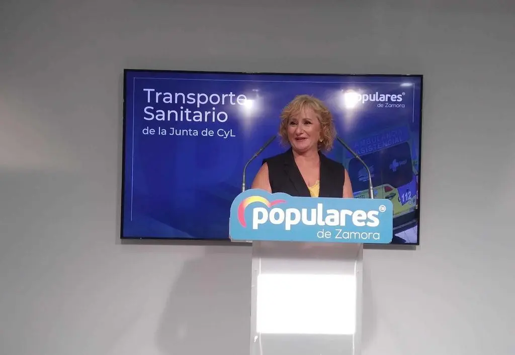 Leticia García, portavoz del PP en Zamora