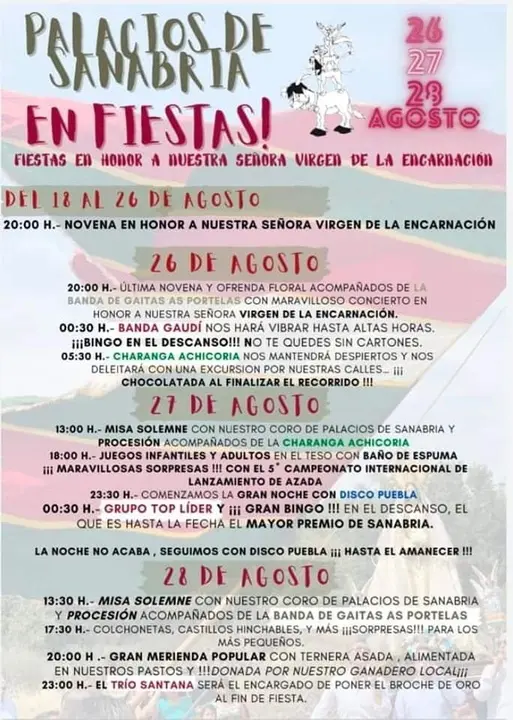 Fiestas Palacios de Sanabria